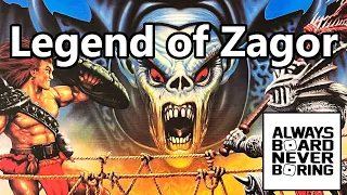 Legend of Zagor - The Fighting Fantasy Board Game by Ian Livingstone That Really Talks | Review