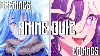 Anime Quiz - 40 Openings & 40 Endings