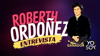 Entrevista a Roberth Ordóñez Yo Soy Camilo Sesto