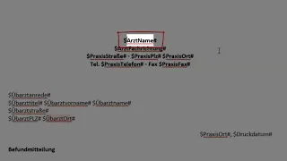 Die Grundlagen der Arztbriefschreibung in CGM ALBIS