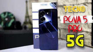 TECNO POVA 5 PRO 5G UNBOXING & REVIEW | CAMERA TEST & PUBG TEST