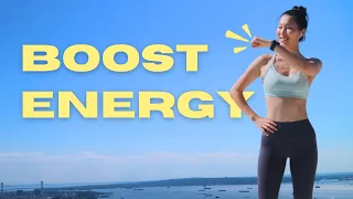 15 MIN Standing Full Body HIIT: Energy Boost, No Equipment, No Repeats