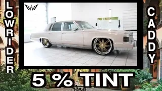 Tinting a Lowrider in 5% Tint (winning window tints)