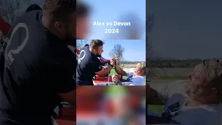 Devon Larratt vs Alex Kurdecha #shorts #armwrestling
