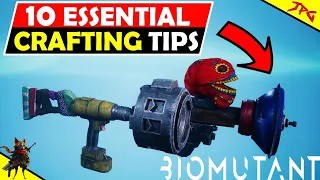 BIOMUTANT 10 ULTIMATE CRAFTING TIPS - Make Ultimate Weapons And Gear!