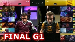 Splyce vs UOL (Unicorns of Love) | Game 1 Finals S6 Worlds 2016 EU Regionals Round 3 | SPY vs UOL G1