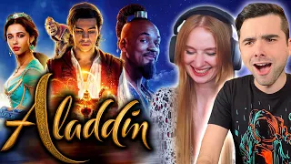 LIVE ACTION ALADDIN WAS WAYY BETTER THAN EXPECTED! Aladdin 2019 Movie Reaction FIRST TIME WATCHING!