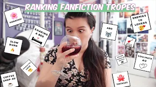 ranking popular fanfiction tropes!! (aka exposing myself😳)