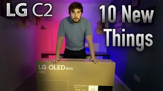 10 NEW features on the LG C2 that you have to try!