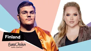 Eurovisioncalls Aksel - Finland 🇫🇮 with NikkieTutorials