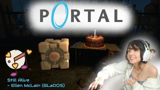 Bonnie Completed Portal and React to The Cute Song ~ Still Alive by GLaDOS ~