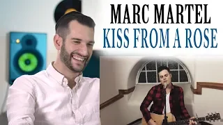 VOCAL COACH reacts to MARC MARTEL singing KISS FROM A ROSE by SEAL