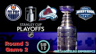 EDMONTON OILERS vs. COLORADO AVALANCHE - Live NHL Playoffs - GAME 2 - Play by play 06/02/22