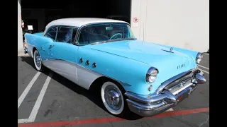 1955 Buick resto-mod test drive at Laguna Classic Cars