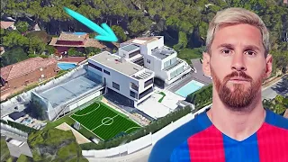 Lionel Messi Luxurious House in Barcelona (Inside and outside design).