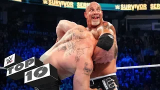 Goldberg’s biggest Jackhammers: WWE Top 10, Feb. 9, 2020