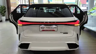 First Look! Lexus RX 500H F Sport 2023 - White Color