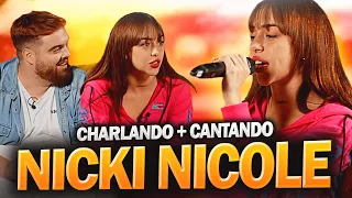 NICKI NICOLE VIENE A MI CASA Y CHARLAMOS *CANTAMOS JUNTOS EN DIRECTO*