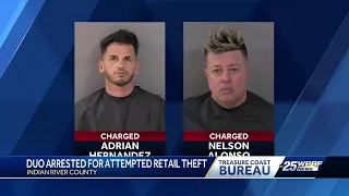 Sheriff: Two men from Miami arrested after stealing items from Vero Beach department store