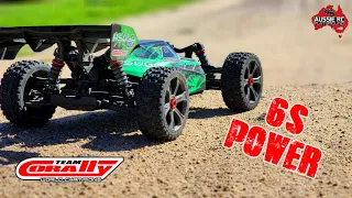 This Buggy HITS Different! Team Corally ASUGA XLR First Run on 6S - Stock