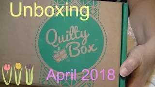 Unboxing // April Quilty Box 2018