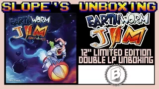 Earthworm Jim Anthology 12" Limited Edition Double LP Unboxing BlackScreen Records - SGR