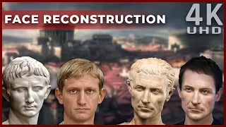 Roman Emperors Face Reconstruction In 4K UHD - 1st CE