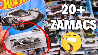 WOW WALMART HAD A NEW DUMP BIN WITH AN INSANE AMOUNT OF ZAMAC HOT WHEELS