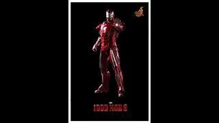 โมเดลไอออนแมน Iron Man 1/6 Hot Toys Iron Man MKXXXIII (Silver Centurion) (Pre รอสินค้า 2 อาทิตย์)