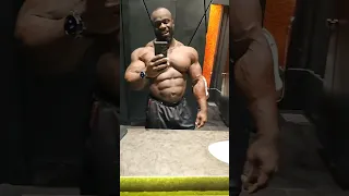 Samson Dauda in the famous oxygen gym Magic Mirror