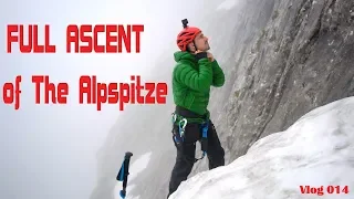 Solo Ascend To The Top Of Alpspitze: Conquering 2628 Meters | Vlog 014