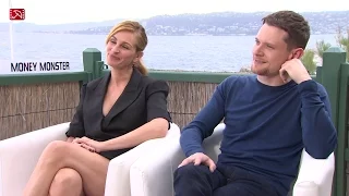 Interview Julia Roberts & Jack O'Connell MONEY MONSTER Cannes 2016
