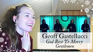 Finnish Vocal Coach Reacts: Geoff Gastellucci "God Rest Ye Merry Gentlemen" (SUBS)
