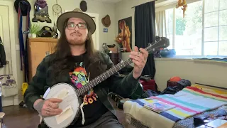 Hallelujah I’m A Bum - 2 Finger Banjo