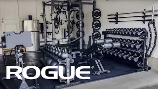 Rogue Equipped Garage Gym Tour - Justin in Binbrook, Ontario, CA