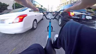 BMX in the Los Angeles Streets!