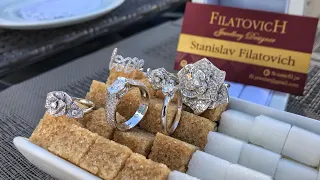 Женские  кольца с бриллиантами