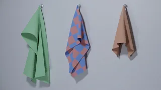 How to make a hanging towel in Blender