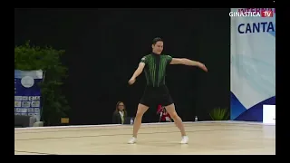 NOUSIAINEN Sampo ( FIN ) - 2024 AEROBICS WORLD CUP, CANTANHEDE - Individual Men Qualifications IM