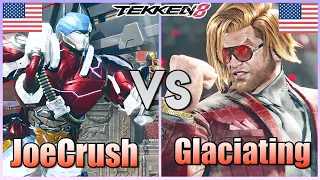 Tekken 8  ▰ JoeCrush (Jack-8) Vs Glaciating (Paul) ▰ Ranked Matches