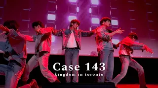 KINGDOM “CASE 143” STRAY KIDS COVER GRAND AMERICA TOUR IN TORONTO 2023 (FRONT ROW) | Lex and Kris