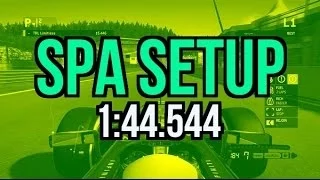 F1 2013 Spa setup tips & tricks w/ TRL Limitless (1:44.544)