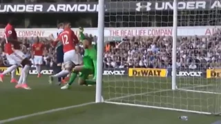 Tottenham Vs Manchester United (2) - 0 ( Harry Kane ) 48'