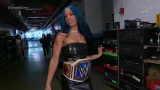 Sasha Banks & Reginald at the Backstage (Full Segment)