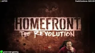 Homefront: The Revolution Intro and First Hour PC Gameplay - Twitch stream