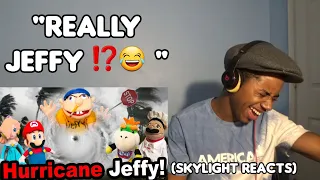 Prepare For The Weather! | SML Movie: Hurricane Jeffy | (Skylight Reacts)