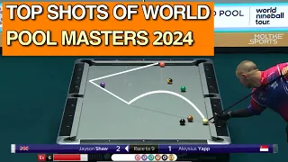 TOP SHOTS OF WORLD POOL MASTERS 2024 | TOP SHOTS | EVER WONDERED POOL