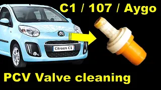 Citroen C1 Using Oil❓ Is YOUR Citroen C1 PCV Valve Blocked❓