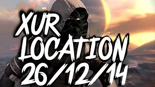 Destiny: Xur Location 26/12/14 GET NO LAND BEYOND EXOTIC and HAWKMOON + GJALLARHORN UPGRADE!