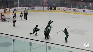 10-year-old scores The Michigan goal in MAHA state championship